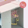彩色6合1玩具屋